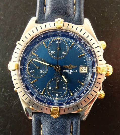 breitling b stainless steel back chronographe 100m 13048|breitling watch b13048 review.